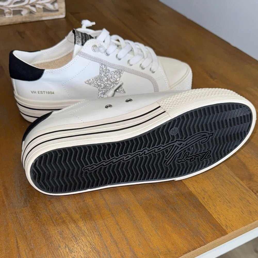 White Women’s Sneakers - Picture 6 of 17
